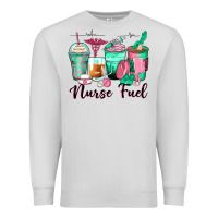 Dove Grey nurse fuel coffee cups Premium Sweatshirt - Zillion Design Studio