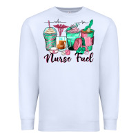 Nurse Fuel Coffee Cups Premium Sweatshirt | Teevron