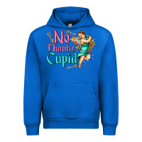 Cobalt no thanks cupid Urban Hoodie - AdoDesignShop