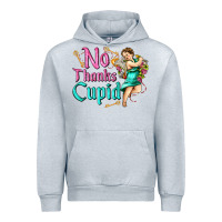 Heather Grey no thanks cupid Urban Hoodie - AdoDesignShop