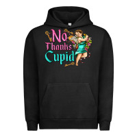 Pigment Black no thanks cupid Urban Hoodie - AdoDesignShop