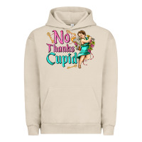 Pigment French Oak no thanks cupid Urban Hoodie - AdoDesignShop