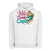 Pigment Lunar Rock no thanks cupid Urban Hoodie - AdoDesignShop