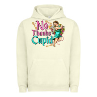 Pigment Pistachio no thanks cupid Urban Hoodie - AdoDesignShop