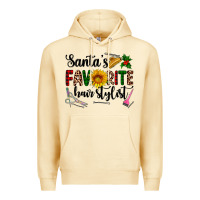 Pina Colada santa's favorite  hair stylist Premium Hoodie - AdoDesignShop