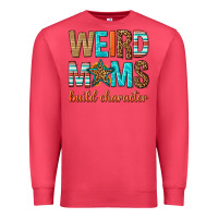 Cardinal weird moms build character Premium Sweatshirt - texasbilliewilder