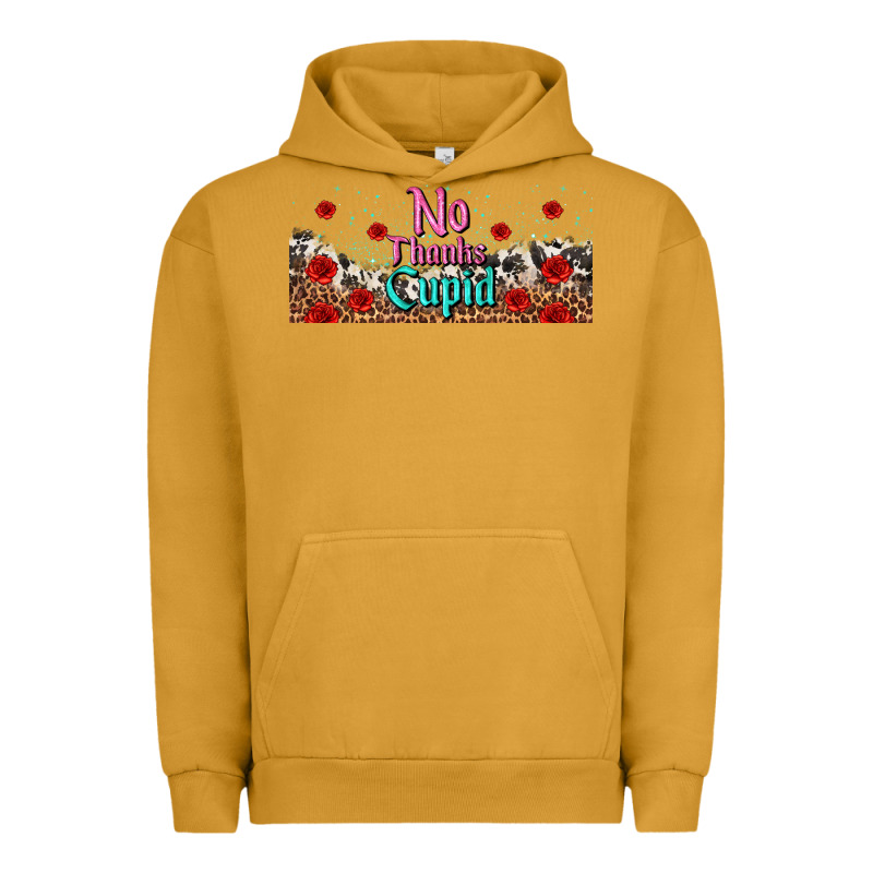No Thanks Cupid Urban Hoodie by AdoDesignShop | Teevron
