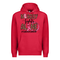 Cardinal nobody fights alone #tacklecancer Premium Hoodie - JahusDesignShop