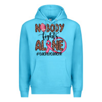 Ocean Blue nobody fights alone #tacklecancer Premium Hoodie - JahusDesignShop