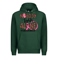 Sports Green nobody fights alone #tacklecancer Premium Hoodie - JahusDesignShop