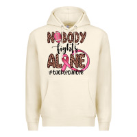Tofu nobody fights alone #tacklecancer Premium Hoodie - JahusDesignShop
