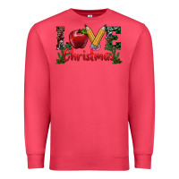 Cardinal love christmas teacher Premium Sweatshirt - RanaPortraitStore