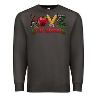 Smoke love christmas teacher Premium Sweatshirt - RanaPortraitStore