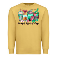 Antique Gold licensed practical nurse coffee cups Premium Sweatshirt - Zillion Design Studio