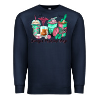 Navy licensed practical nurse coffee cups Premium Sweatshirt - Zillion Design Studio