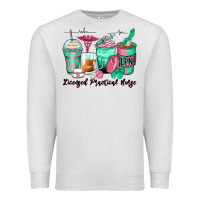 Oatmeal Heather licensed practical nurse coffee cups Premium Sweatshirt - Zillion Design Studio