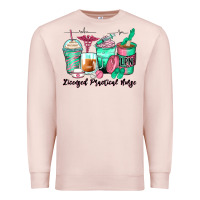 Pale Pink licensed practical nurse coffee cups Premium Sweatshirt - Zillion Design Studio