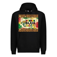 Black strong black queen tumbler Premium Hoodie - Artiststas