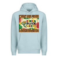 Blue Mist strong black queen tumbler Premium Hoodie - Artiststas