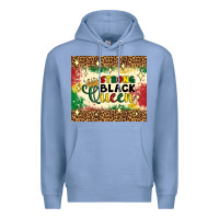 Colony Blue strong black queen tumbler Premium Hoodie - Artiststas