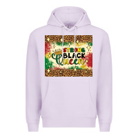Lilac strong black queen tumbler Premium Hoodie - Artiststas