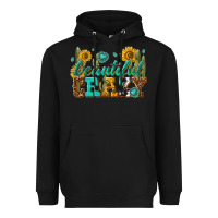 Black beautiful crazy Heavyweight Hoodie - texasbilliewilder