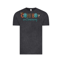 Vintage Black cowboy in training Vintage Tee - Artiststas