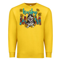 Lemon western alaskan husky mom Premium Sweatshirt - texasbilliewilder