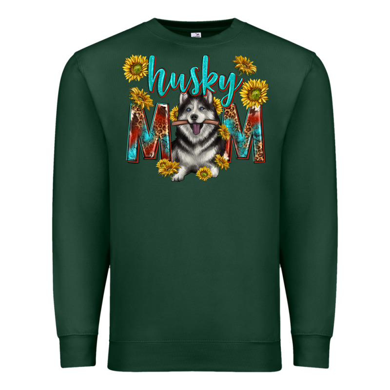 Western Alaskan Husky Mom Premium Sweatshirt by texasbilliewilder | Teevron