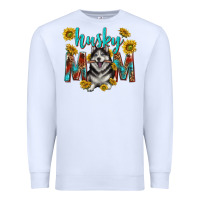 White western alaskan husky mom Premium Sweatshirt - texasbilliewilder