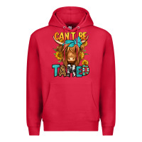 Cardinal can't be tamed longhaired cow Premium Hoodie - Jasminsmagicworld