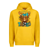 Lemon can't be tamed longhaired cow Premium Hoodie - Jasminsmagicworld
