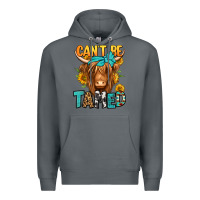 Rock can't be tamed longhaired cow Premium Hoodie - Jasminsmagicworld