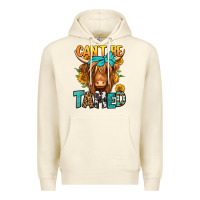 Sandshell can't be tamed longhaired cow Premium Hoodie - Jasminsmagicworld