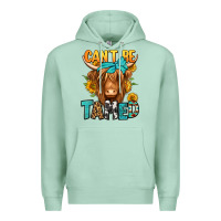 Seafoam can't be tamed longhaired cow Premium Hoodie - Jasminsmagicworld