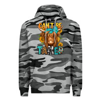 Slate Camo can't be tamed longhaired cow Premium Hoodie - Jasminsmagicworld