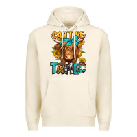 Tofu can't be tamed longhaired cow Premium Hoodie - Jasminsmagicworld