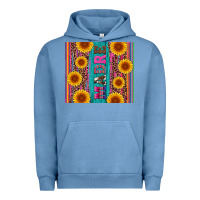Pigment Pebble Blue madre cinco de mayo Urban Hoodie - Artiststas