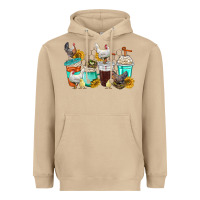 Mushroom chicken coffee cups Heavyweight Hoodie - texasbilliewilder