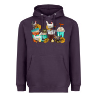 Plum chicken coffee cups Heavyweight Hoodie - texasbilliewilder