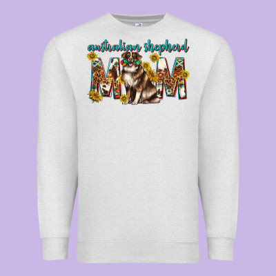 Western Australian Shepherd Mom Premium Sweatshirt Designed By Texasbilliewilder