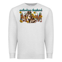 Oatmeal Heather western australian shepherd mom Premium Sweatshirt - texasbilliewilder