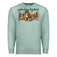 Seafoam western australian shepherd mom Premium Sweatshirt - texasbilliewilder