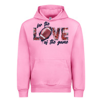 Fuchsia Pink football love of the game Urban Hoodie - JahusDesignShop