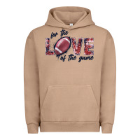 Pigment Burro football love of the game Urban Hoodie - JahusDesignShop
