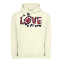 Pigment Pistachio football love of the game Urban Hoodie - JahusDesignShop