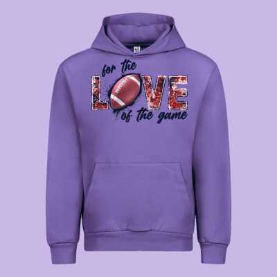 Football Love Of The Game Urban Hoodie Designed By Jahusdesignshop