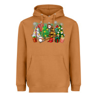 Meerkat christmas trees with baseball Heavyweight Hoodie - Zillion Design Studio