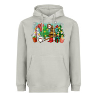 Moon Dust christmas trees with baseball Heavyweight Hoodie - Zillion Design Studio