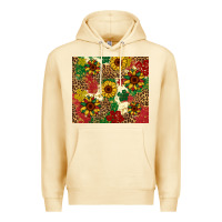 Pina Colada juneteenth sunflowers Premium Hoodie - Artiststas